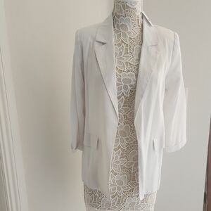 Women's White Blazer